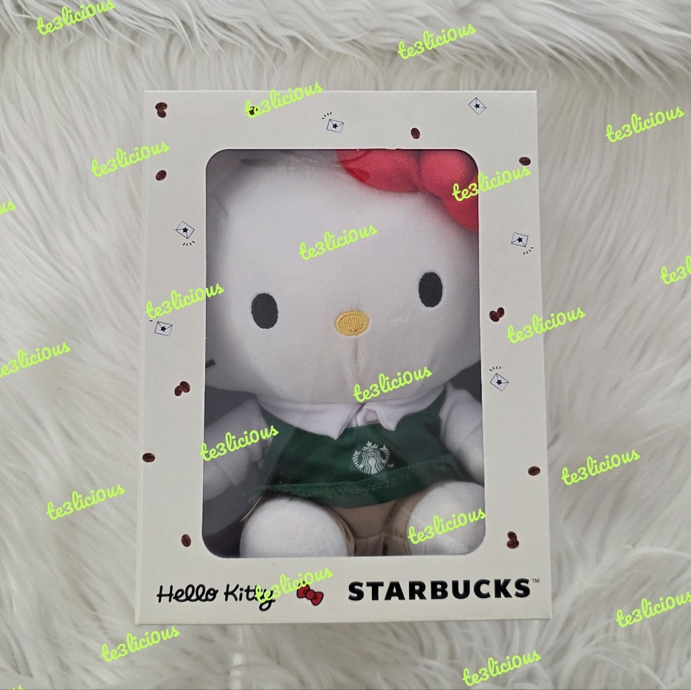 STARBUCKS HELLO KITTY 2025 PLUSH DOLL